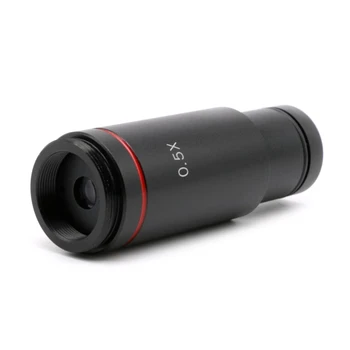 0.5X Magnification Monocular C Mount Lens 23.2mm Mikroskopo kameros dropship