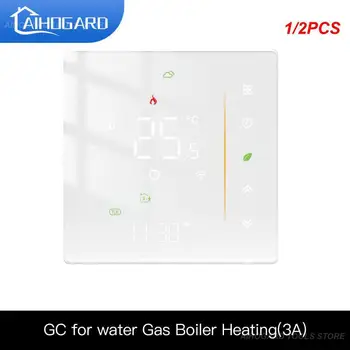 1/2PCS WiFi vanduo/elektra grindų šildymo termostatas vandens dujinis katilas temperatūros kontrolė Tuya/Smart APP Alexa