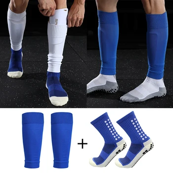 1 rinkiniui tinkamas suaugusiųjų futbolas didelio elastingumo futbolo kojos dangtis sportinės kojos dangtis futbolo kojinės lauko apsaugos priemonės