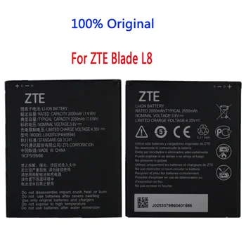100% Naujas originalas ZTE Blade L8 baterijai Li3820T43P4h695945 2050mAh ZTE Blade A3 2019 akumuliatoriams Aukštos kokybės Bateria