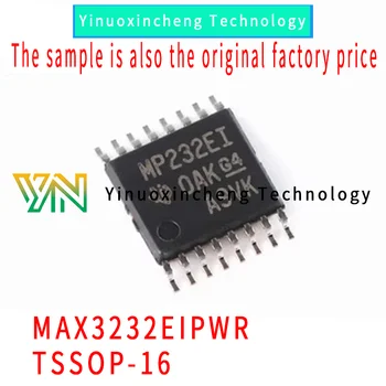10PCS/LOT Original genuine MAX3232EIPWR TSSOP-16 RS-232 line driver/receiver IC chip