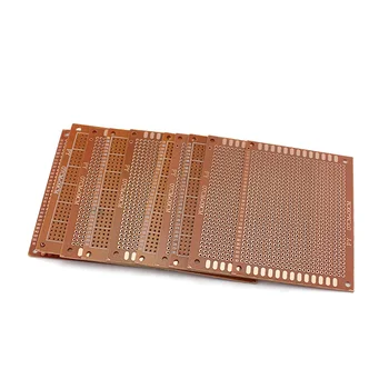 10PCS PCB universali eksperimentinė plokštė 7x9cm vienpusė PCB protoplokštė PASIDARYK PATS ELEKTRONŲ RINKINYS