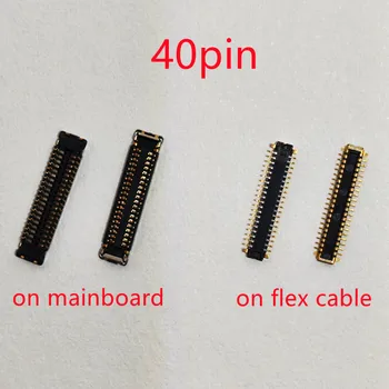 10vnt 40Pin USB įkroviklio įkrovimo doko prievado FPC jungtis laive Huawei M3 / M5 8.4 Garbė 9 Lite / Mate 10 Lite / Honor V10