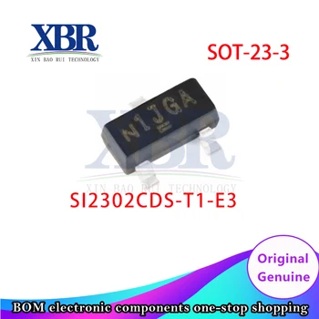 10vnt - 50vnt SI2302CDS-T1-E3 SOT-23-3 diskrečiųjų puslaidininkių tranzistoriai MOSFET