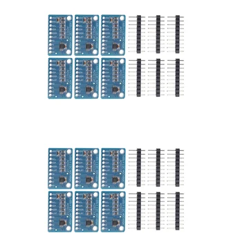 12 PCS ADS1115 analoginis į skaitmeninį keitiklį 16 bitų ADC modulio keitiklis su programuojamu stiprinimo stiprintuvu, skirtu Raspberry Pi