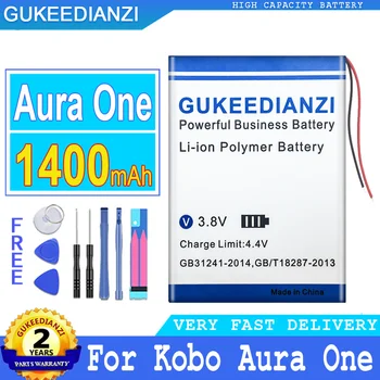 1400mAh Didelės talpos mobiliojo telefono baterija Kobo Forma Aura One E-ink El. knygų skaitytuvas Smartphon baterijos 
