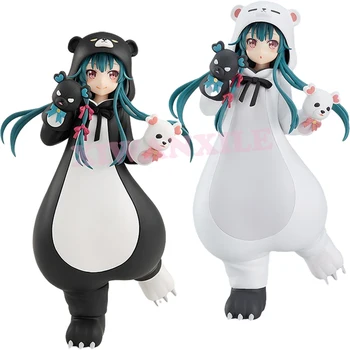 18cm POP UP PARADAS Yuna anime figūrėlė Kuma Kuma lokys Yuna veiksmo figūra Kuma lokys figūrėlė Kolekcijos modelis Lėlių žaislai Dovanos