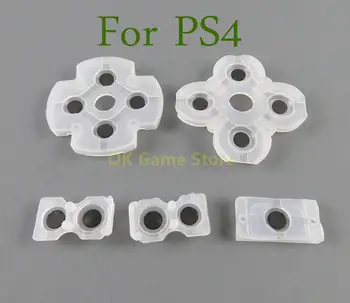 1set/lot 5 in 1/9 in 1 set Playstation 4 PS4 JDS001 011 silicio gumos laidžių trinkelių valdiklio remonto dalys