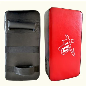 1vnt Punching Bag Boxing Pad Smėlio krepšio fitnesas Taekwondo MMA rankų spardymo padas PU odinė treniruočių įranga Muay Thai Foot Target