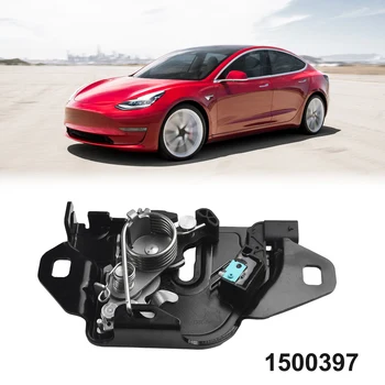 1x juodo gaubto skląsčio leidimas Tesla Model 3 Y 2021+ 1500397-00-E metaliniai pakaitiniai automobilių priedai