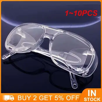1~10PCS Skaidrūs akiniai nuo rūko Apsauginiai dviračių akiniai Apsauginiai akiniai Priekiniai stiklai Skaidrūs sportiniai akiniai Sauga