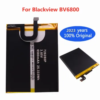 2023 Nauja originali BV6800 baterija 6580mAh Blackview BV6800 BV 6800 Pro išmanusis mobilusis telefonas IP68 vandeniui atsparus 726280P MT6750T