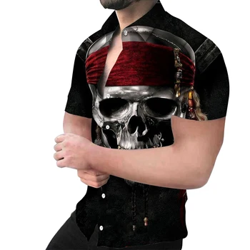 2023 Vasariniai oversized vyriški marškiniai trumpomis rankovėmis Naujos linijos juostelės spalva, atitinkanti 3D spausdinimą