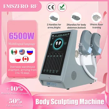 2024 EMS Neo 6500W Hi-emt skulptūros aparatas Nova raumenų stimuliatorius Kūno formavimo masažo įranga salonui EMSzero