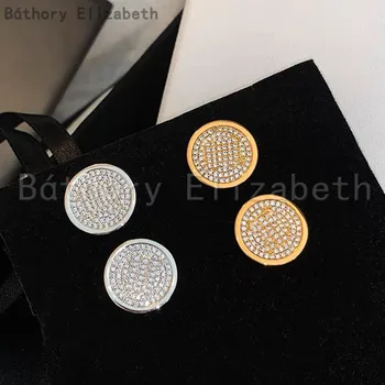 2024 Fashion Europe America Garsūs prekės ženklai Aukštos kokybės deimantiniai auskarai moterims Dizainerių papuošalai Prabangi gimtadienio dovana