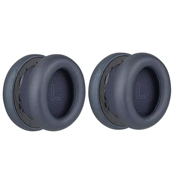 2X Pakaitinės ausų pagalvėlės Anker Soundcore Life Q30/Q35 baltyminės odos ausinės Ausinės (mėlynos)