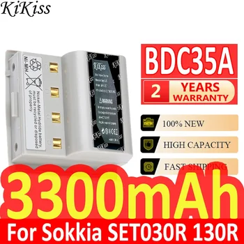 3300mAh KiKiss galinga baterija BDC35A, skirta Sokkia SET030R 130R 2100 22D skaitmeninės baterijos