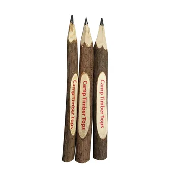 50vnt Tuščias medinis biologiškai skaidomas vienkartinis tušinukas medžio pieštukas