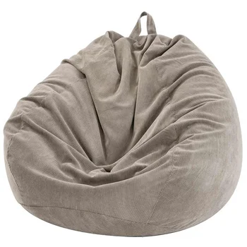 70x80cm Lazy Sofas Užvalkalas su vidiniu įdėklu Šiltas velvetinis gultas Svetainės sėdynė Pupelių krepšys Pufas Puff Sofa Tatami Kėdžių užvalkalas