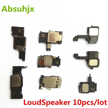 Absuhjx 10pcs LoudSpeaker Flex Cable for iPhone 6 6S 7 Plus Loud Speaker Ringer Sounder Skambėjimo tonas 5 5S 5C dalims