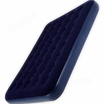 Air Mat Kempingas Pripučiamas miegamasis čiužinys Lauke nešiojamas sulankstomas kempingo lovos kilimėlis Įmontuotas siurblys Sutirštinkite glampingo kilimėlį