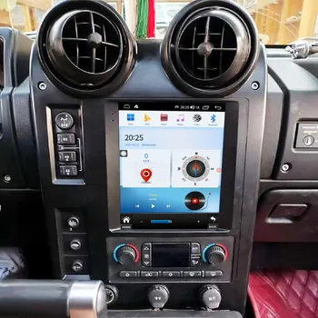 Android 12 skirta Hummer H2 2004-2007 Automobilių radijas Stereo navigacija GPS stereo grotuvas Carplay Bluetooth DSP 4G WIFI pagrindinis blokas