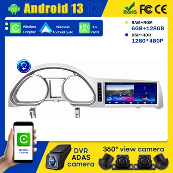 Android Automobilinis DVD grotuvas Automatinis radijas Audi Q7 4L 2005 - 2015 MMI 2G 3G Vaizdo navigacija GPS Multimedia Carplay No 2din 2 din BT