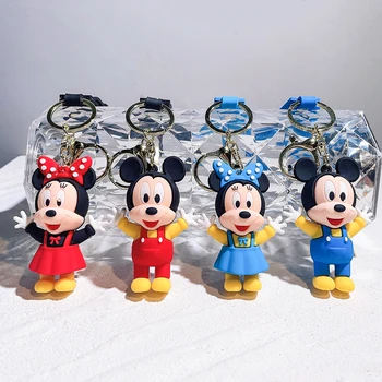 Anime animacinis filmas Mikis Minnie pelė Raktų pakabukas Kūrybinis mielas krepšys Pakabukų priedai Automobilių raktų pakabukas Pakabukas Mažos dovanėlės Didmeninė prekyba