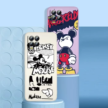 Anime Micke Cartoon Boys telefono dėklas, skirtas OPPO Realme 9 8 7 6 Pro Plus C11 2021 C21Y GT Neo3 Find X5 4G 5G Liquid Back Fundas Capa