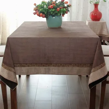 Aukštos kokybės flanelinis kiniškas dangtelis Stalo stiliaus išilginis vandeniui atsparus stalo dangtis su stora manekeno rutuline staltiese