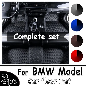 Automobiliniai grindų kilimėliai BMW 3 Ser Z3 E36 3 GT F34 6 Series X3 E83 X6 G06 i3 i01 X5 F15 ZS E89 X5 E53 X6 F16 Automobilių priedai 2022 2023