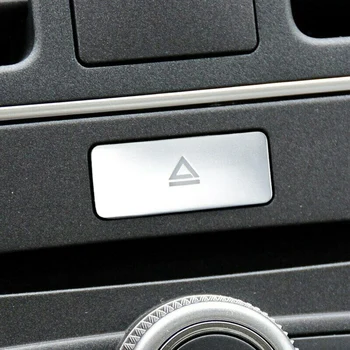 Automobiliniai kompaktinių diskų perjungimo mygtukų lipdukai, skirti Mercedes Benz-C klasės W204 GLK X204 mygtukų apdailos dangtelio lipdukui