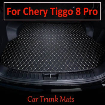 Automobilinis bagažinės kilimėlis Chery Tiggo 8 Pro 7 vietų 2022 2023 m. individualiems automobilių aksesuarams Automobilių salono apdaila