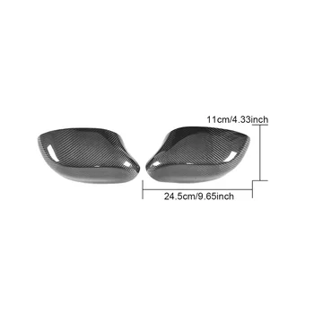 Automobilio anglies pluošto galinio vaizdo šoninio sparno veidrodžio dangteliai Apsauga dešinėje galinio vaizdo veidrodžio dangteliai for-BMW Z4 E85 2002-2008