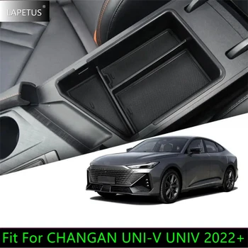 Automobilio centrinė porankių laikymo dėžė konsolės rankos poilsio padėklo padėklo dangtis tinka CHANGAN UNI-V UNIV 2022 2023 priedai