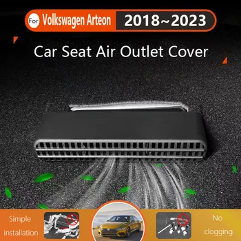 Automobilio oro išleidimo dangtelis Volkswagen VW Arteon 3H7 2018 ~ 2023 po sėdyne Duct Vent Outlet Anti-clog Protector Auto Accessories