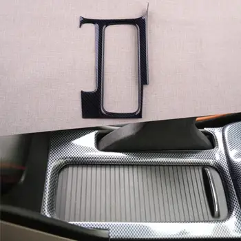 Automobilio pavarų perjungimo skydelio dangtis Centrinės konsolės apdailos rėmas Anglies pluošto stilius ABS LHD Tinka Honda Civic 9th 2012 2013 2014 2015