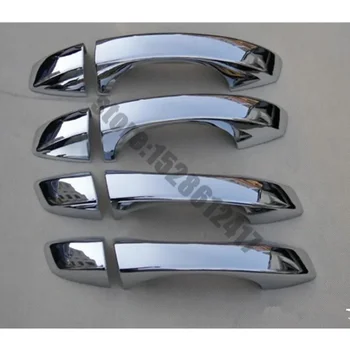 Automobilio stilius 8Vnt ABS Chrome durų rankena Apsauginės dangos dangtelio apdaila 2009 m. 2010 m. 2011 m. 2012–2015 m. 