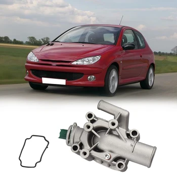 Automobilio variklio aušinimo skysčio termostatas su korpusu Peugeot partneriui 206/207/307/308/1007 Citroen C2 C3 C4 1336.Z0 1336Z0