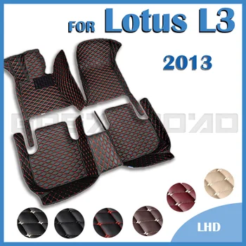 Automobilių grindų kilimėliai Lotus L3 2013 Custom Auto Foot Pads Automobilių kilimų dangčio salono aksesuarai