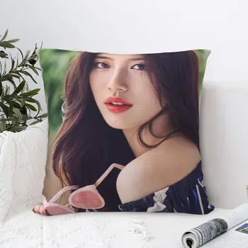 Bae Suzy pagalvės užvalkalas Kpop Music Singer Retro madingas pagalvės dėklo dizainas Pagalvėlės užvalkalas Pagalvių užvalkalai Sofos namų dekoravimui
