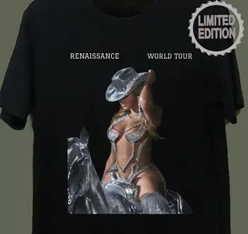 Beyonce Renesanso, Pasaulinio turo marškinėlių dovana vyrams Moterys Visų dydžių YK1106 ilgomis rankovėmis
