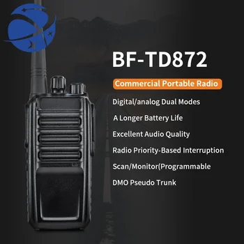 BF-TD872 Komercinis nešiojamasis radijas 7W didelės galios DMR radijas SKIRTAS VIEŠAM NAUDOJIMUI DVIPUSIS RADIJAS