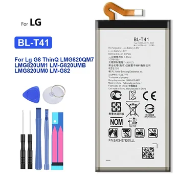 BL-T41 baterija Lg G8 ThinQ BL T41 LMG820QM7 LMG820UM1 LM-G820UMB LMG820UM0 LM-G820N mobiliojo telefono Bateria + Nemokamas įrankis