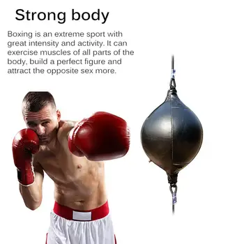 Boxing Speed PU Ball Fitness Exercise Balls Punching Bag Home Gym