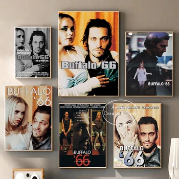 Buffalo 66 Drobės plakatas Klasikiniai filmų atspaudai Tapybos menas svetainei Miegamasis Kinas Sienų menas Paveikslėliai Namų dekoro dovanos