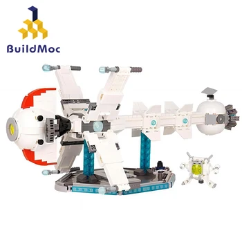 BuildMoc Kometos erdvėlaivio statybinių blokų rinkinys kapitonui 