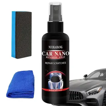 Car Ceramic Nano Coating Kit Auto Liquid Coating Nano Hydrophobic Layer Polishing Paint Coating Agent Car Polish Exterior Care
