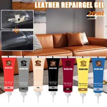 Car Leather Finish Car Leather Repair Gel Car Seat Leather Complementary Refurbishing Cream Paint for Car Maintenance Paste