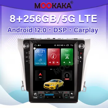 CARPLAY Android 12 skirta Toyota Camry 2013-2017 Automobilių radijas Stereo imtuvas Autoradio Multimedia grotuvas GPS navigacija